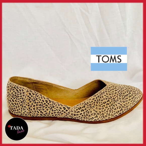 toms jutti cheetah flats
